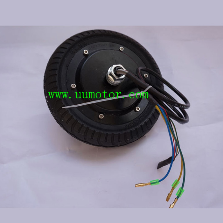 8 inch gearless electric scooter motor 35km/h 65mm dropout size