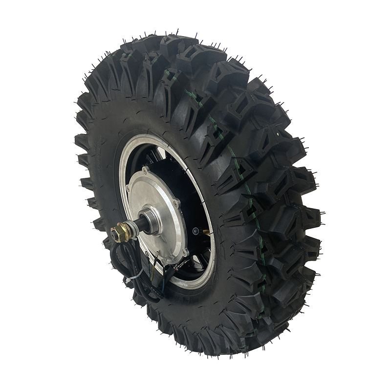 17 inch hub motor with 4.8-8 off road tire